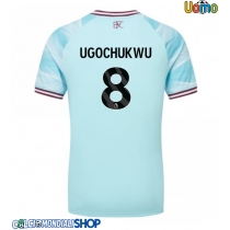 Maglie da calcio Burnley Lesley Ugochukwu #8 Seconda Maglia 2025-26 Manica Corta